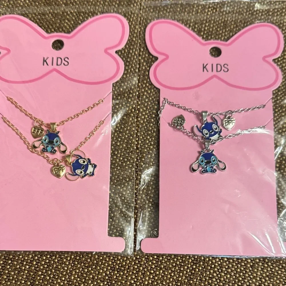 3235-Matt Fun Items-BFF Set Girls Necklace Price for 1 Set